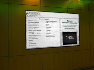 Stevenson Academic Hall of Fame Interactive Display