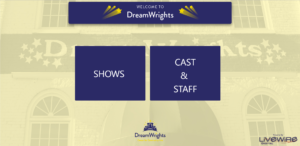 DreamWright Thespian Showcase Digital Trophy Case